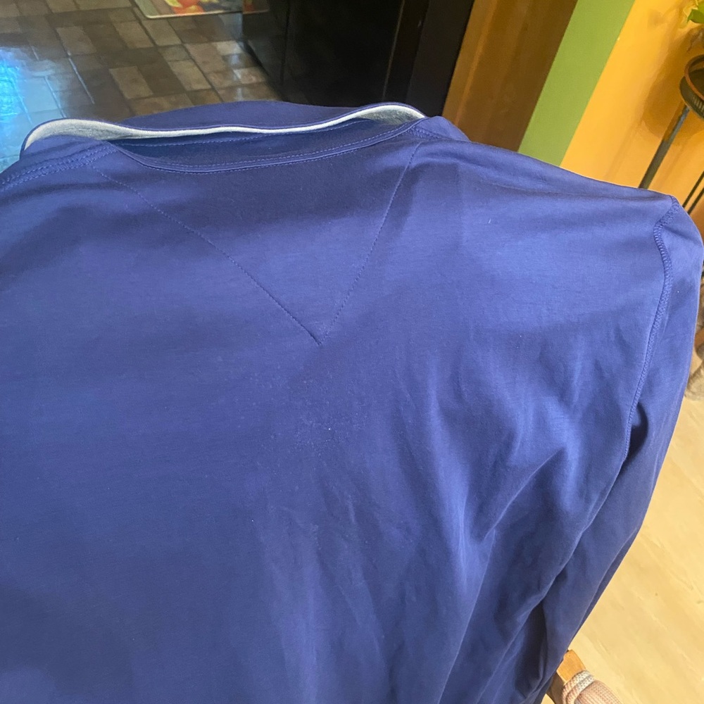 Robert Talbott Polo Button Down Size Medium Blue/… - image 3